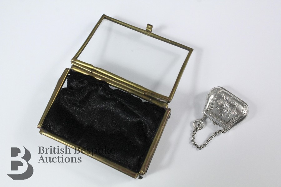 Victorian Silver Handbag Vinaigrette - Image 3 of 9