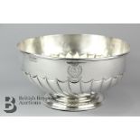 Military Silver - Punch Bowl