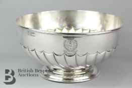 Military Silver - Punch Bowl