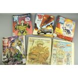 Collection of 2000 AD Judge Dredd Comic Books