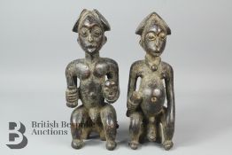 Yoruba Pair of Figurines