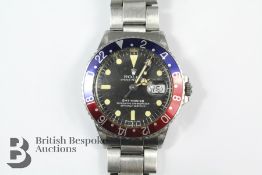 Vintage Rolex GMT-MASTER Superlative Chronometer Wristwatch