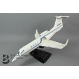 A Gates Learjet Model Aircraft
