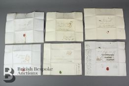 19th Century Postal History Lot of 100+ Entires or Wrappers