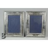 Two Silver Photo Frames