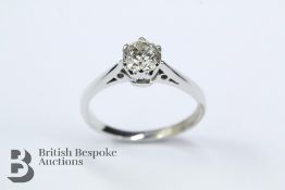 18ct White Gold Diamond Ring