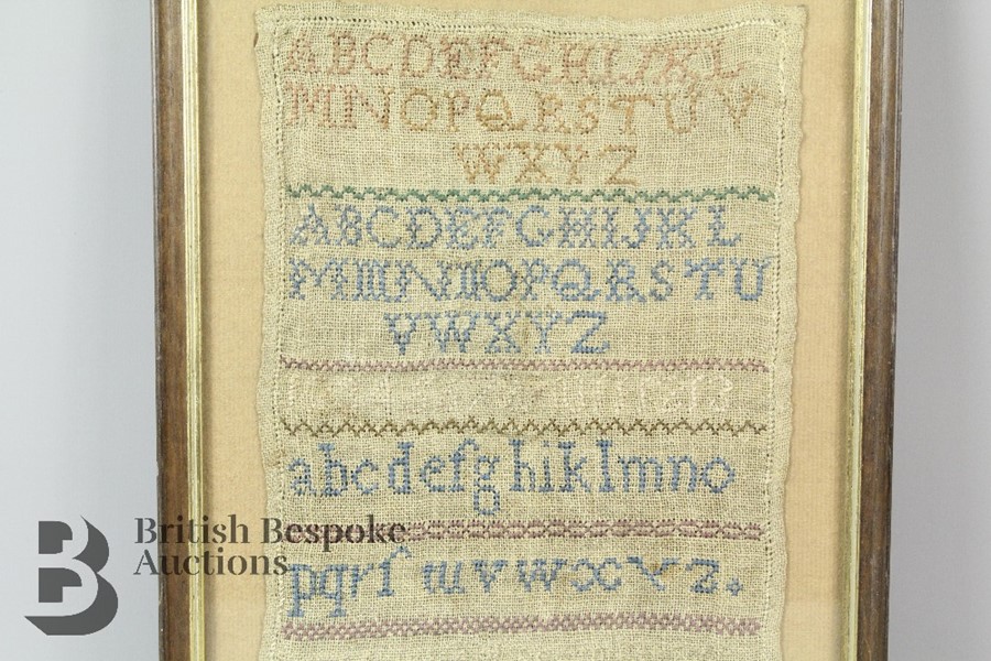 Two Early 19th Century English Samplers - Image 4 of 4