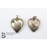 Two 9ct Gold Lockets