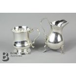 A Small Silver Christening Mug