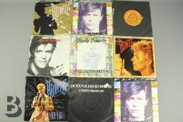 Nine David Bowie Records