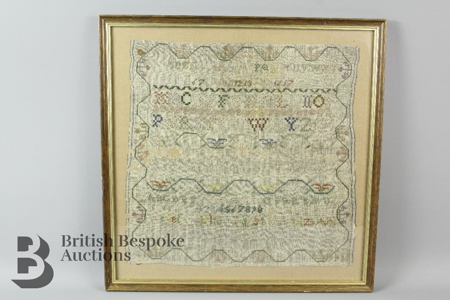 Two Early 19th Century English Samplers