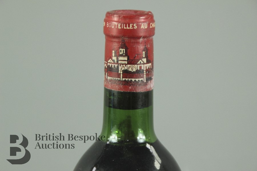 French Bottle of Wine Clos D'Estournel 1971 - Image 2 of 3