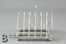 Silver Plated Toast Rack