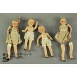 Antique Porcelain German Dolls