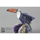 Semi-Precious Stone Toucan