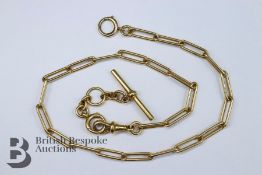 18ct Gold Fob Chain