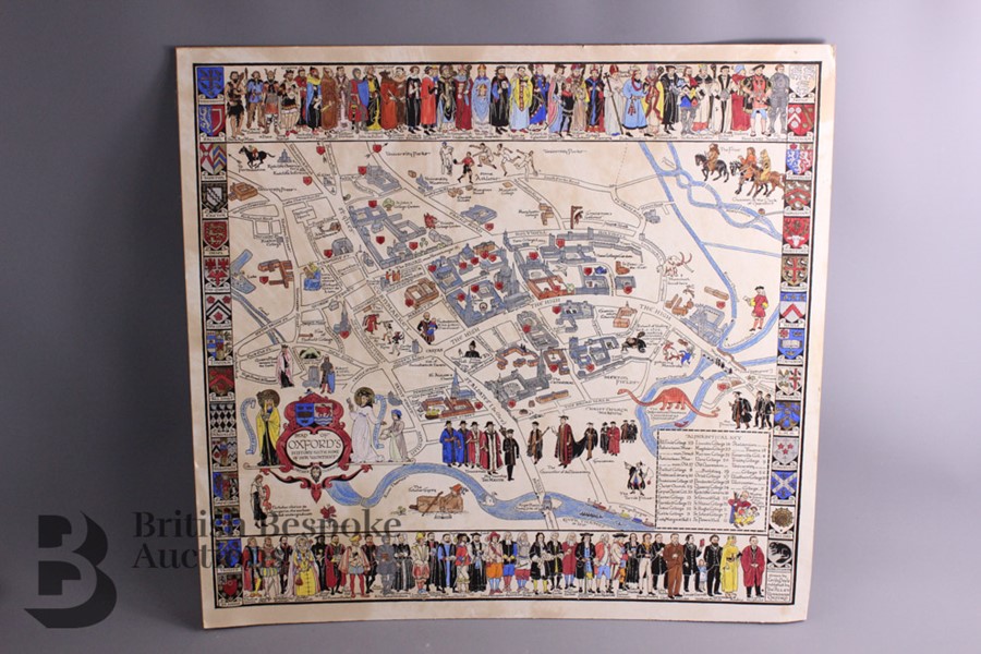 Cecily Peele Map of Oxford's History