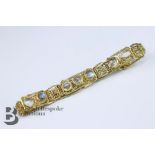 Precious Metal Moonstone Bracelet