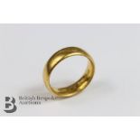 22 ct Gold Wedding Band