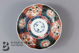 Two Imari Bowls and Plate