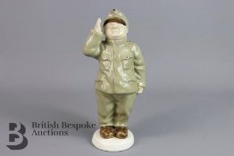 Royal Dux 'The Good Soldier' Figurine