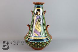 Frederick Rhead for Foley Pottery (Wileman & Co) St Cecilia Vase