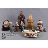 Collection of Novelty Friar Tuck Figures