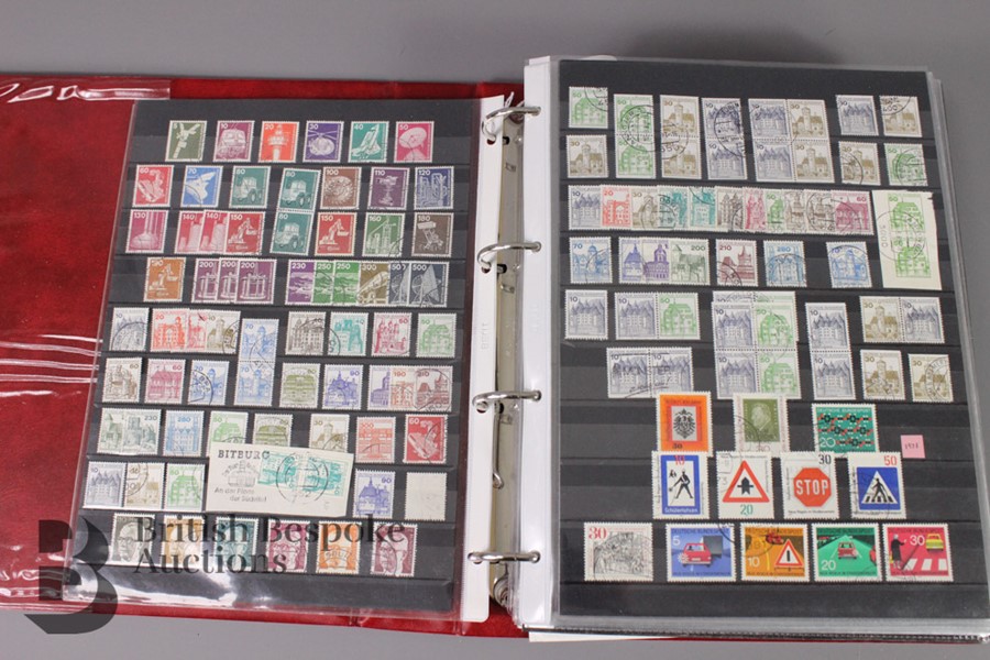 Three Albums of Mint and Used German Stamps - Image 8 of 10