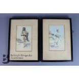 Two Watercolours by Fenderson 1920