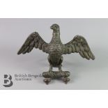 Bronze Eagle Sculpture