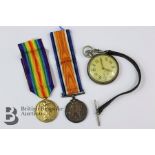 WWI Medals and Pocket Watch
