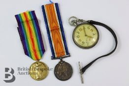 WWI Medals and Pocket Watch