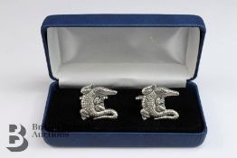 Pair of Silver Cufflinks