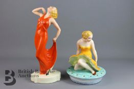 1920's Ceramic Figurines