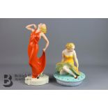 1920's Ceramic Figurines