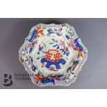 19th Century Mason's Ironstone Imari Pattern Pedestal Bowl