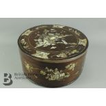 Chinese Circular Sewing Box