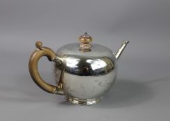 Crichton Bros Silver Bachelor Teapot