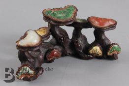 Sculpture of Woodland Mushrooms