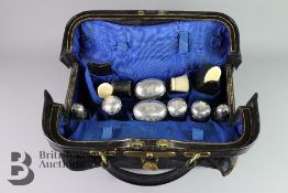 Victorian Jenner & Knewstub Travelling Vanity Set