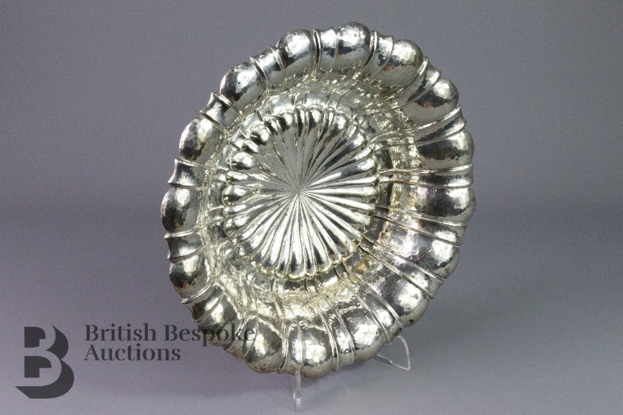 Austrian Art Deco Hammered Silver Bowl - Image 4 of 5