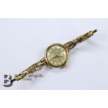 Lady's 9ct Gold Smiths Wrist Watch