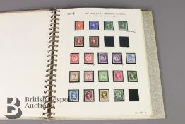 Box of Pre-Decimal GB Mint and Used Stamps