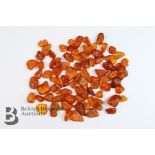 Miscellaneous Natural Amber Beads