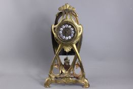 Art Nouveau Mantel Clock