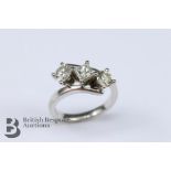 18ct White Gold and Diamond Ring