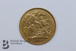 Edward VII Half Sovereign