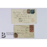 GB Scarce 1877 Guernsey to Gibraltar Cover etc