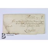 GB 1672 Entire Letter from Packington to London
