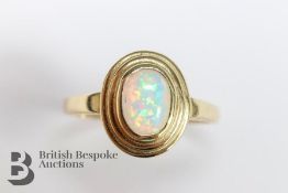 9ct Gold Opal Ring